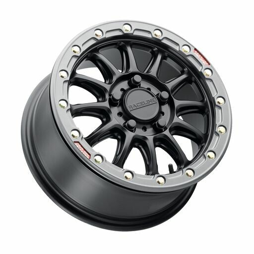 Raceline Wheels Alpha Bdlk 15X10 5/4.5 (+25MM) Black Gunmetal - A14BG-51012+25 Polaris RZR / Ranger / Xpedition 2022-2024