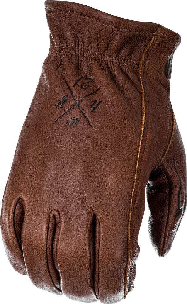 Highway 21 489-0028XS 489-0028XS LOUIE GLOVES BROWN XS