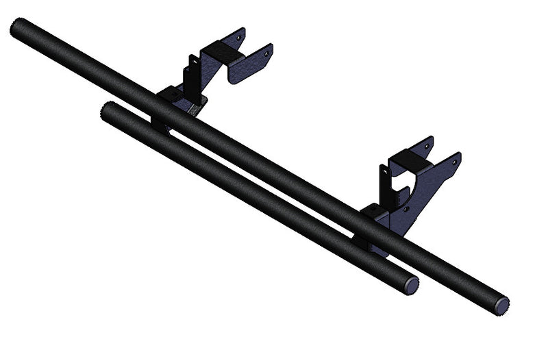 Kfi Products 10-1360 101360 REAR BUMPER BLACK POL