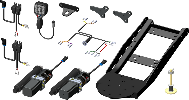 Kfi Products 10-6180-APH 106180-APH V-PLOW ACTUATOR TUBE KIT