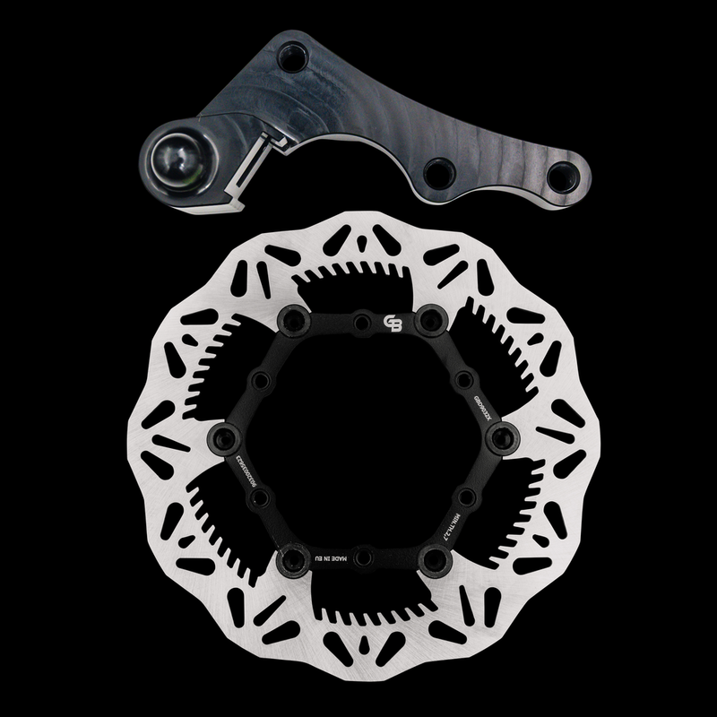 Gbrakes 270 Oversize Front Rotor Kit - GBDOS10 Yamaha Dirt Bikes 2007-2016
