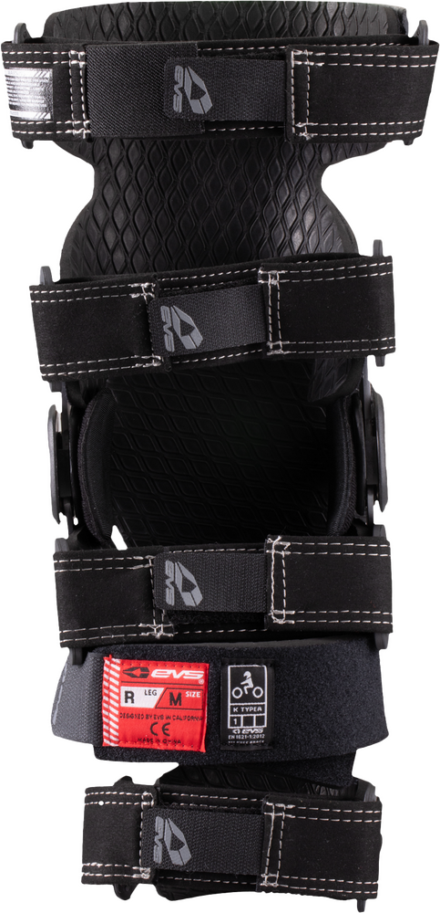 Evs 663-1186M AXISP-GRY-MP AXIS PRO KNEE BRACE PAIR BLACK/GREY MD