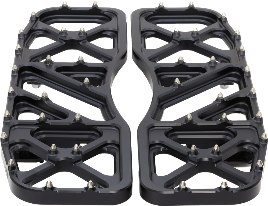 Flo Motorsports 122-8170 FPEG-800V5-2BLK V5 FLOORBOARDS BLACK INDIAN