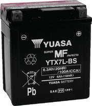 Yuasa Battery YUAM327BS Yuasa YTX7L-BS Maintenance Free AGM 12-Volt Battery W/bottle - Photo - Primary