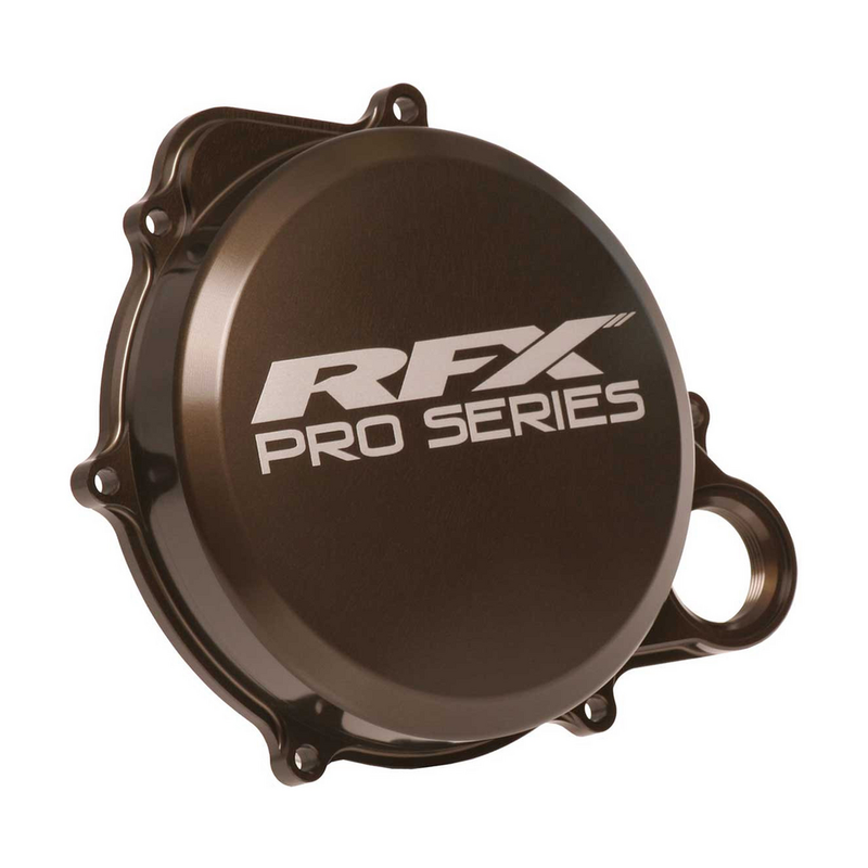 RFX Clutch Cover Hard Anodized - FXCC 20600 99H2 Kawasaki KX 250 2021-2025
