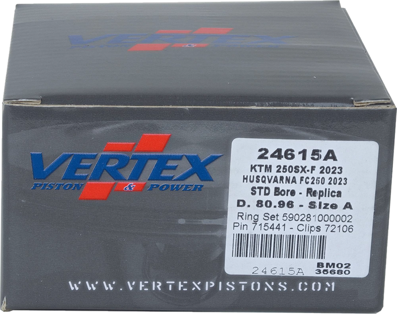 Vertex Forged Replica Piston Kit - 24615A Husqvarna FC 250 2023-2024