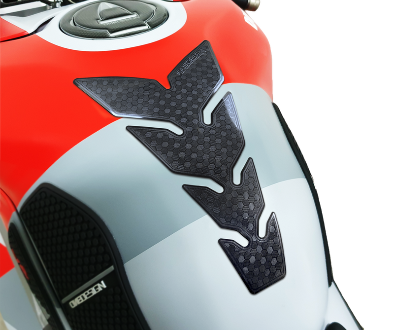 One Emblems 623-1165 XT2 ULTRA-THIN TANK PAD HEXAGONS BLACK