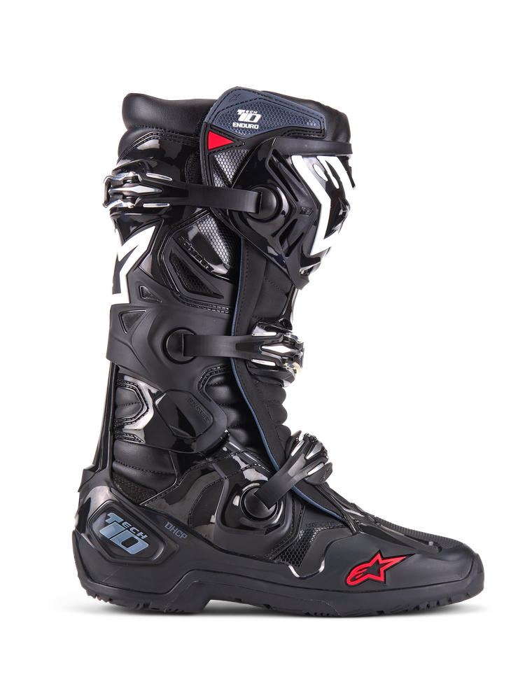 Alpinestars 482-0003713 2010025-10-13 TECH 10 ENDURO BOOTS BLACK 13