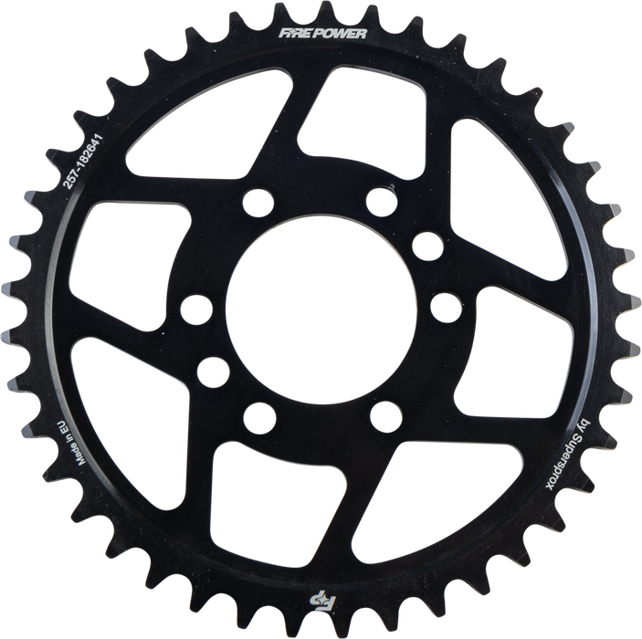 Fire Power 257-182641 FPS-1826-41-BLK REAR SPROCKET STEEL 41T BLK