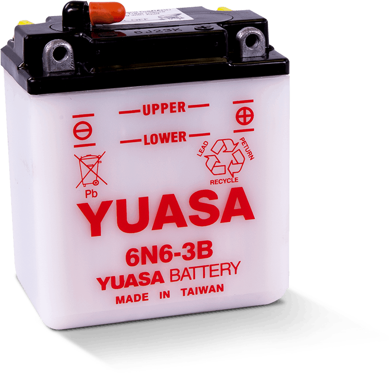 Yuasa Battery YUAM2660B Yuasa 6N6-3B Conventional 6-Volt Battery - User 1