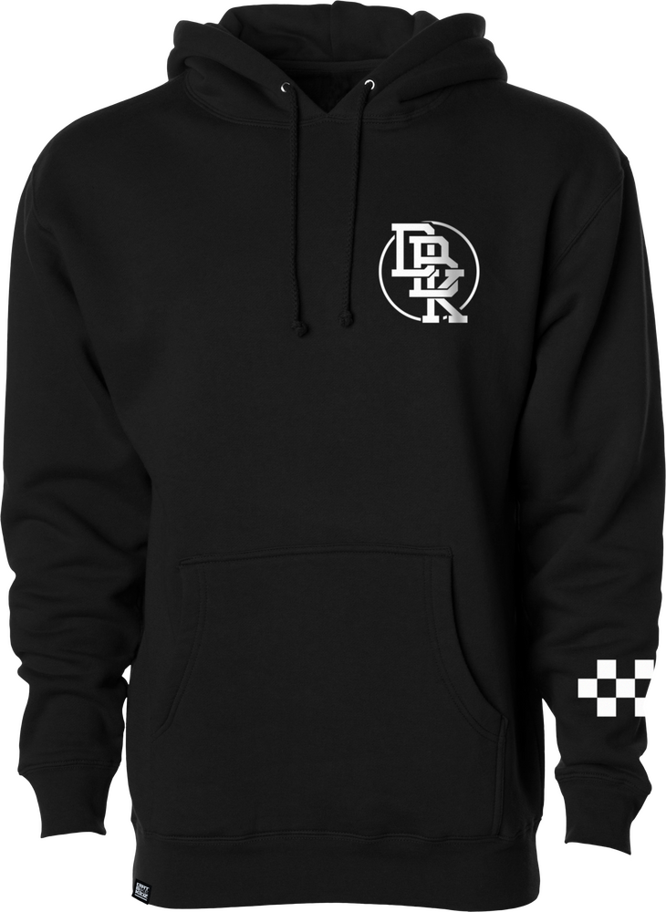 Dbk 325-00016M AH-HOTROD-M HOT ROD HOODIE BLACK MD