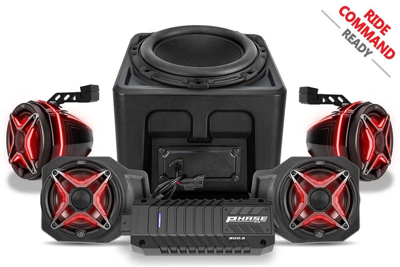 Ssv Works 5 Speaker Kit Phase EQ Ride Command - RG4-Q5VRC Polaris Ranger 2018-2023