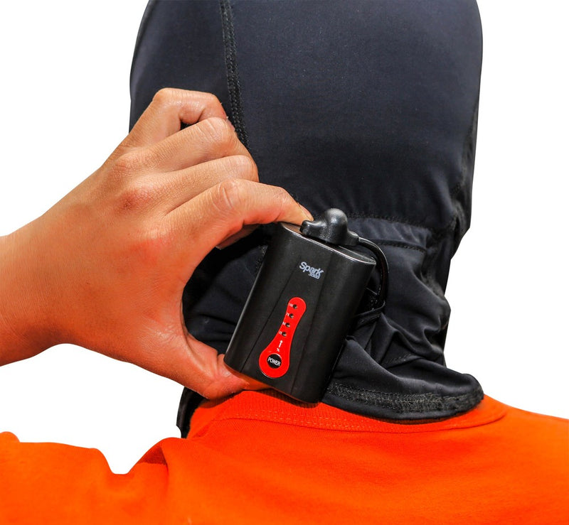 California Heat 472-5011 7BLC 7V HEATED BALACLAVA