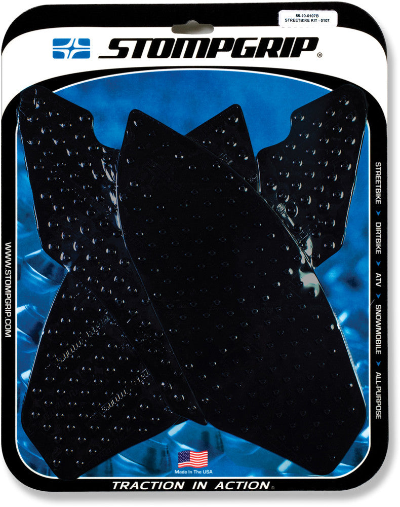 Stompgrip Tank PAD Kit Volcano Black - 55-10-0107B BMW S1000R / S1000RR / 1000 2014-2020