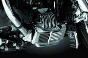Kuryakyn 7784 Oil Cooler Cover 11-16 Touring Chrome - User 1
