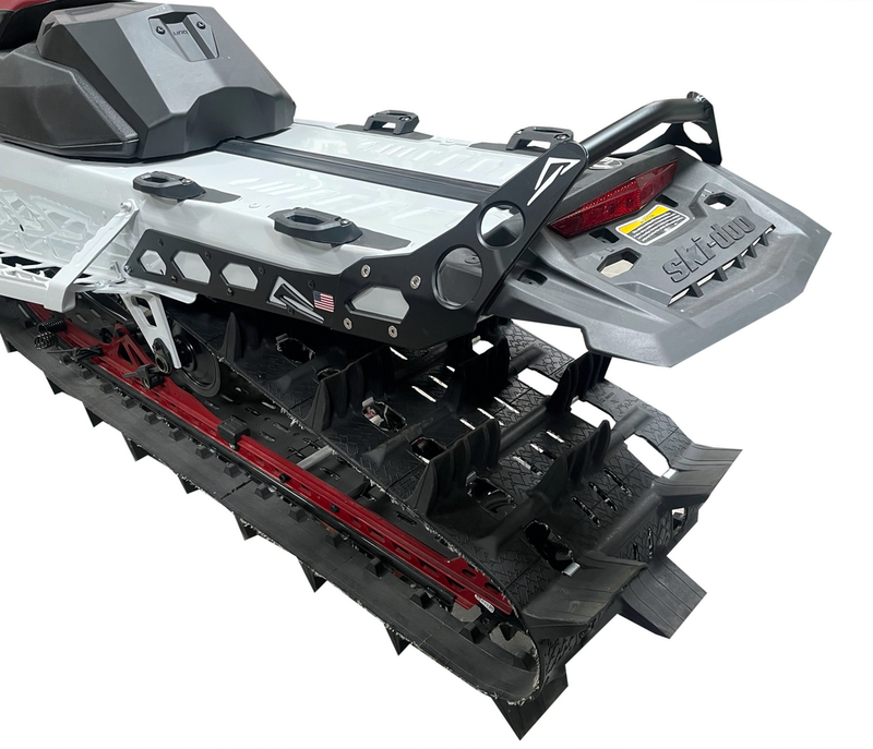 Spg Rear Bumper Flat Black S D 146" - D-SDRB600-FBK Ski-Doo Backcountry / Summit 2023-2024