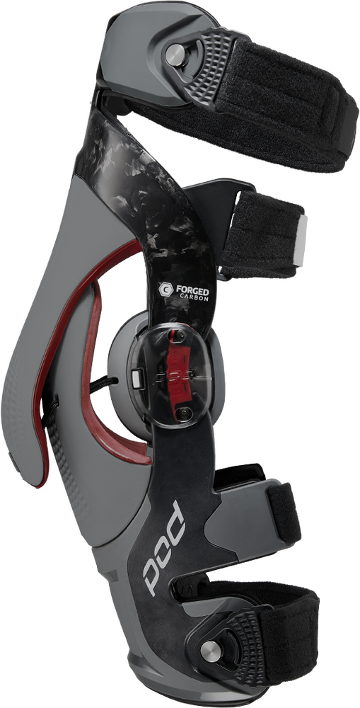 Pod 664-0492L K830-CDK-LT-LG K8 3.0 KNEE BRACE CARBON (LT) CARBON/GRAPHITE LG