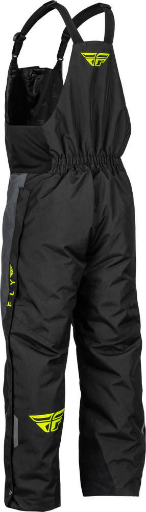 Fly Racing Outpost BIB Black Grey HI-VIS MD