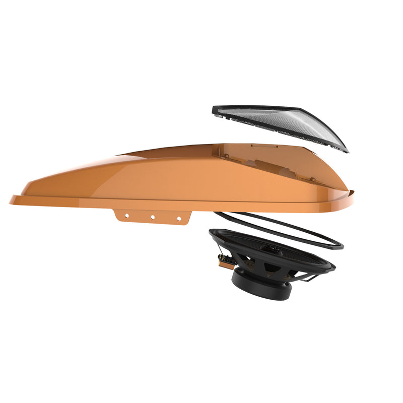 Hogtunes Speaker Lid Kit - 692 XL LID-RM For Harley Touring 2014-2024