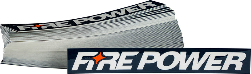 Fire Power 99-8103 99-8103 FIRE POWER STICKER NAVY 100 PKS