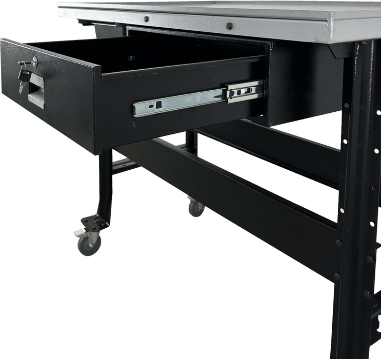 Ideal 27-1674 PTDT-1000-BLK PREMIUM TEAR DOWN TABLE 1 000 LBS. CAP. (XH-TT)