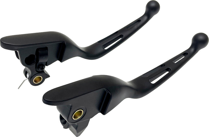 Harddrive 053843 LSR Lever SET Black FLT ` CBL Clutch For Harley Motorcycles 2021-2023