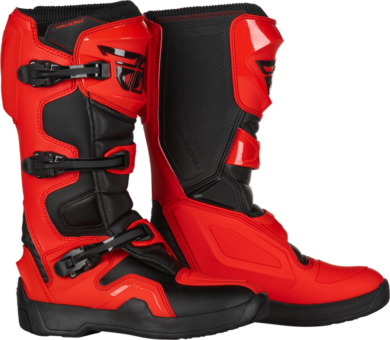 Fly Racing 364-67314 364-67314 MAVERIK BOOTS RED/BLACK SZ 14