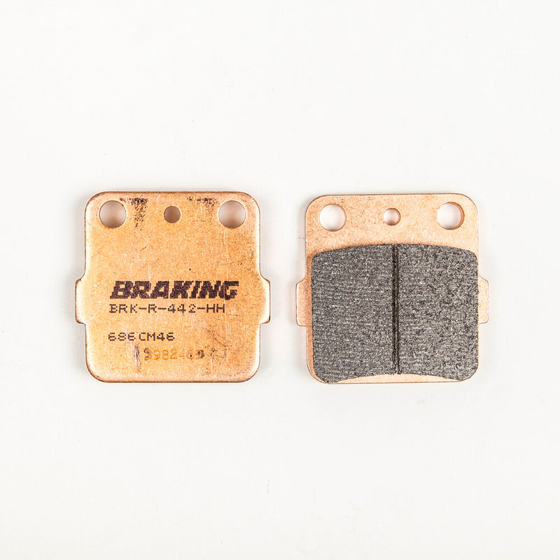Braking Brake PAD SET Sintered High Performance - 686CM46 For Honda CR 80 / CR80RB / CRF 150 / CRF150RB 1980-2002 | Kawasaki Dirt Bikes 1988-2020