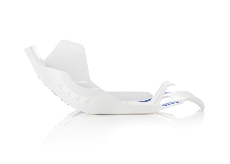 Acerbis Skid Plate White Blue - 2733461029 Husqvarna FC 450 / 450 Rockstar Edition / 450 2019-2022