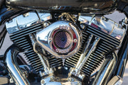 S&S Cycle 170-0719A 08-16 Touring/16-17 Softail Models Stealth Air Stinger Kit W/ Chrome Teardrop - User 1