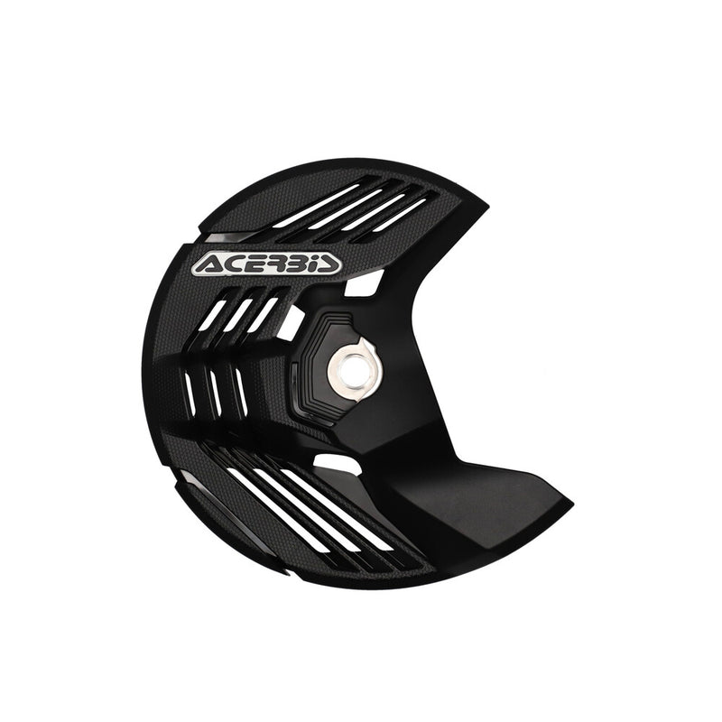 Acerbis Linear Front Disc Cover Honda Kawasaki Sher Yamaha Black - 2985050001 For Sherco Dirt Bikes 2024 | Yamaha Dirt Bikes 2004-2024