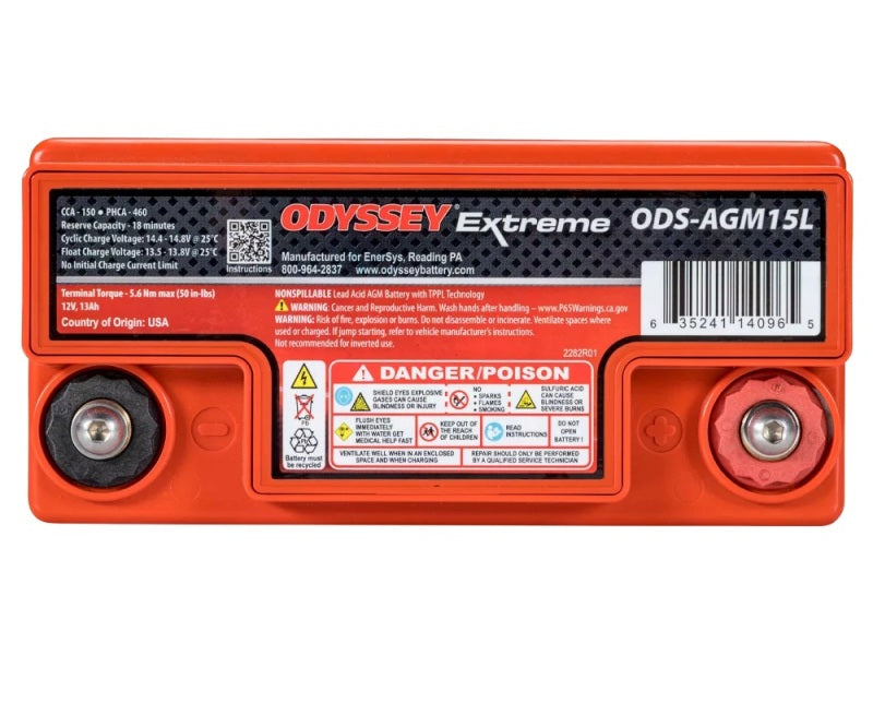 Odyssey Battery ODS-AGM15L Powersport Extreme AGM Battery (PC545) - User 1