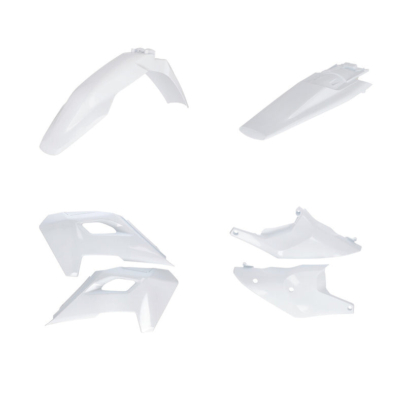Acerbis Plastic Kit HUS White - 2986648211 Husqvarna Dirt Bikes 2024-2025