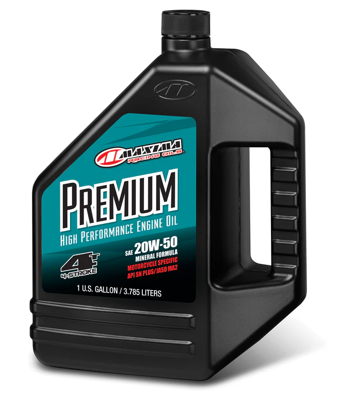 Maxima Racing Oil 78-9884 359128 PREMIUM 4T 20W50 1GAL 4/CASE