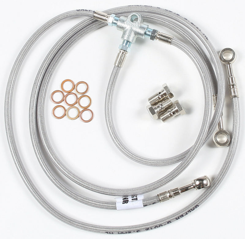 Gbrakes 3 Line Brake Line Kit - FK003D418-3+2 Honda TRX450R / TRX450R Sportrax / TRX450ER 2004-2009