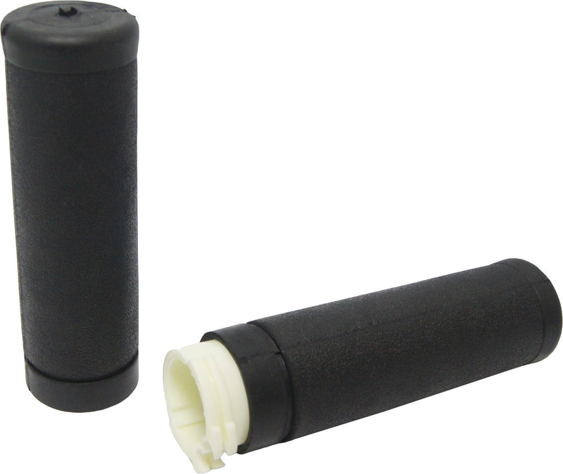 Harddrive Rubber Grips Black - 72-100 For Harley Motorcycles 1984-2018