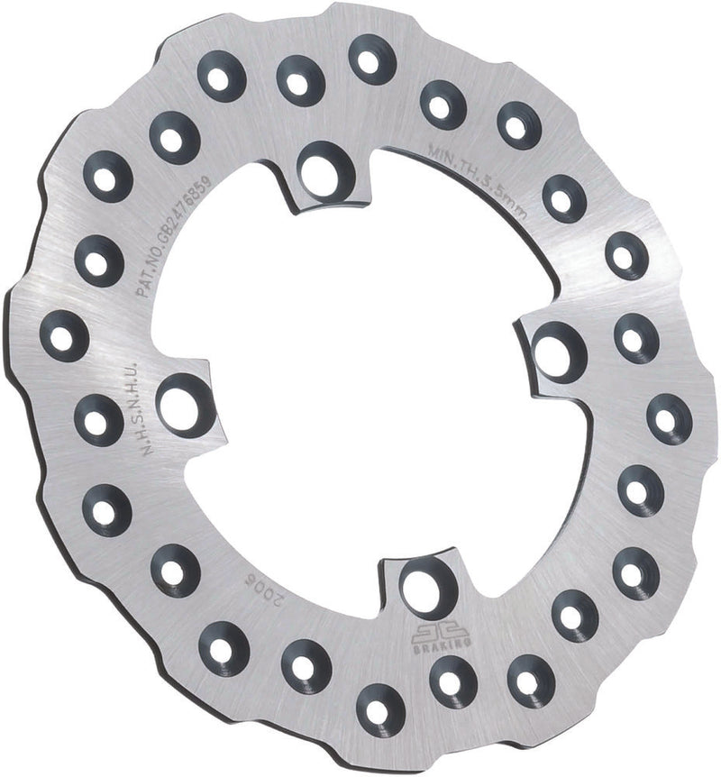 JT Sprockets Rear Brake Rotor SS Self Cleaning - JTD2006SC01 For Kawasaki Dirt Bikes 1997-2018 | Suzuki RM 80 / RM 85 1990-2004