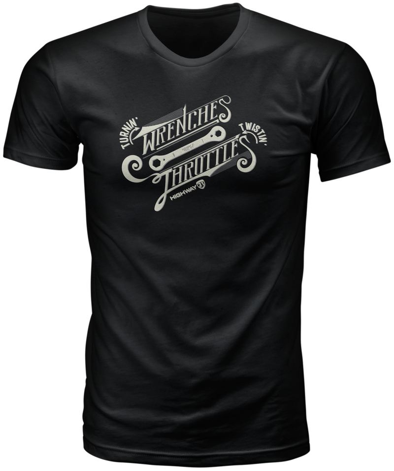 Highway 21 Throttle TEE Black SM