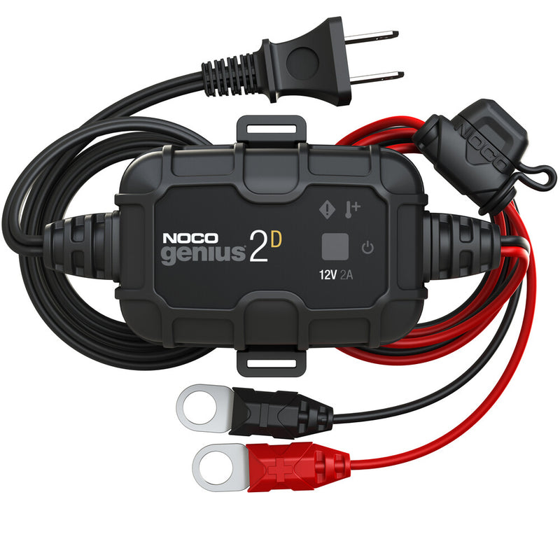 Noco Genius Battery Charger 2 AMP Direct Mount - GENIUS2D