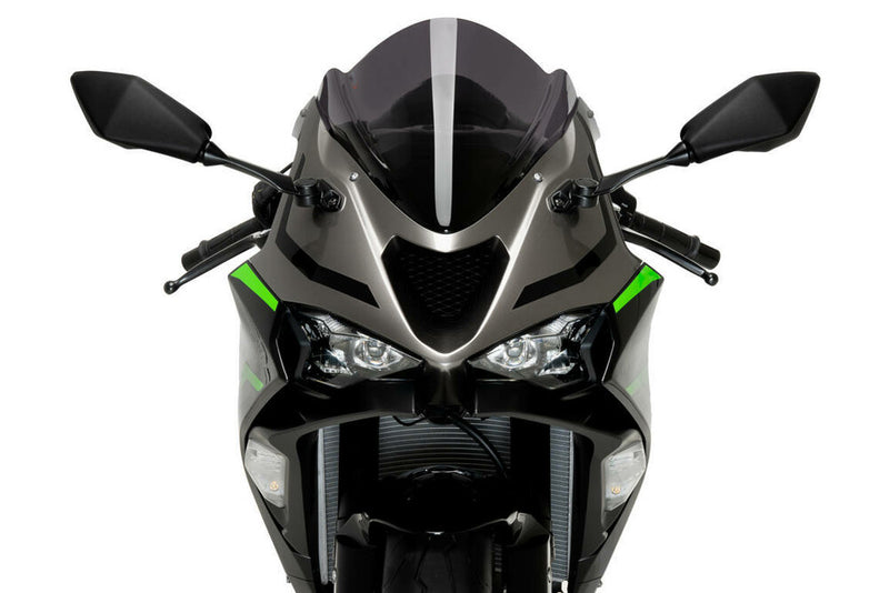 Puig Hi-Tech Parts Windscreen Z-Racing Dark Smoke - 21831F Kawasaki Ninja 2024-2025