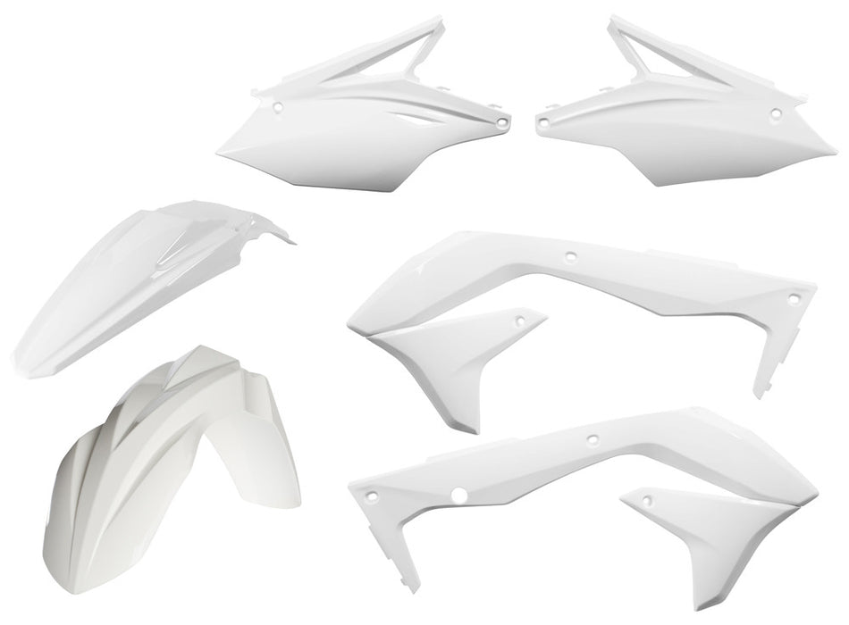 Acerbis 24496-10002 2449610002 PLASTIC KIT WHITE