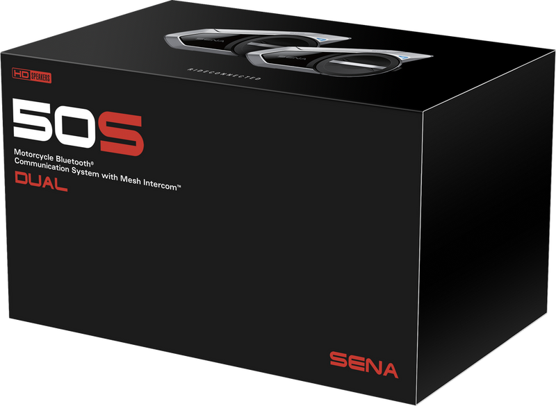 Sena 50S HD Bluetooth Comm System Sound BY Harman Kardon 50SDUAL - 50S-10D