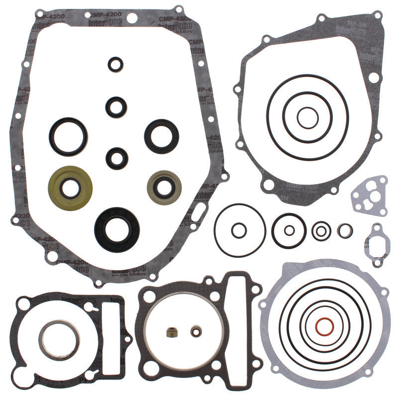 QuadBoss 563996 87-04 Yamaha YFM350 Warrior Complete Gasket Set W/ Oil Seal - Photo - Primary