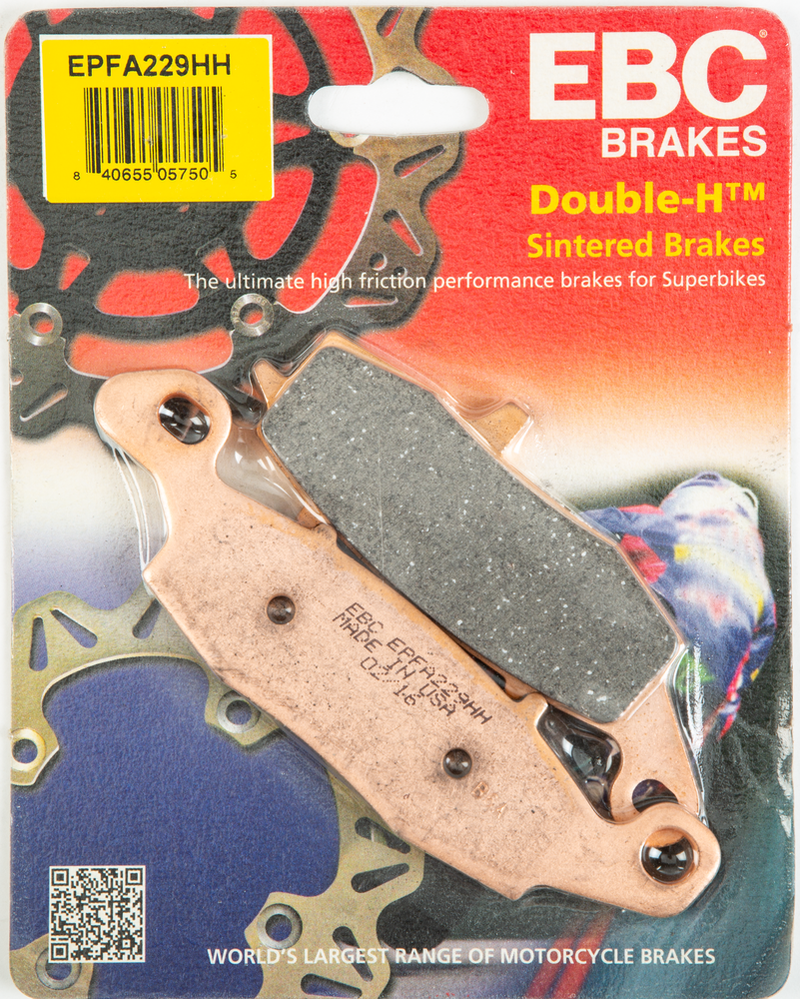 EBC Extreme PRO Brake Pads - EPFA229HH For Kawasaki Motorcycles 1996-2016 | Suzuki Motorcycles 1998-2018