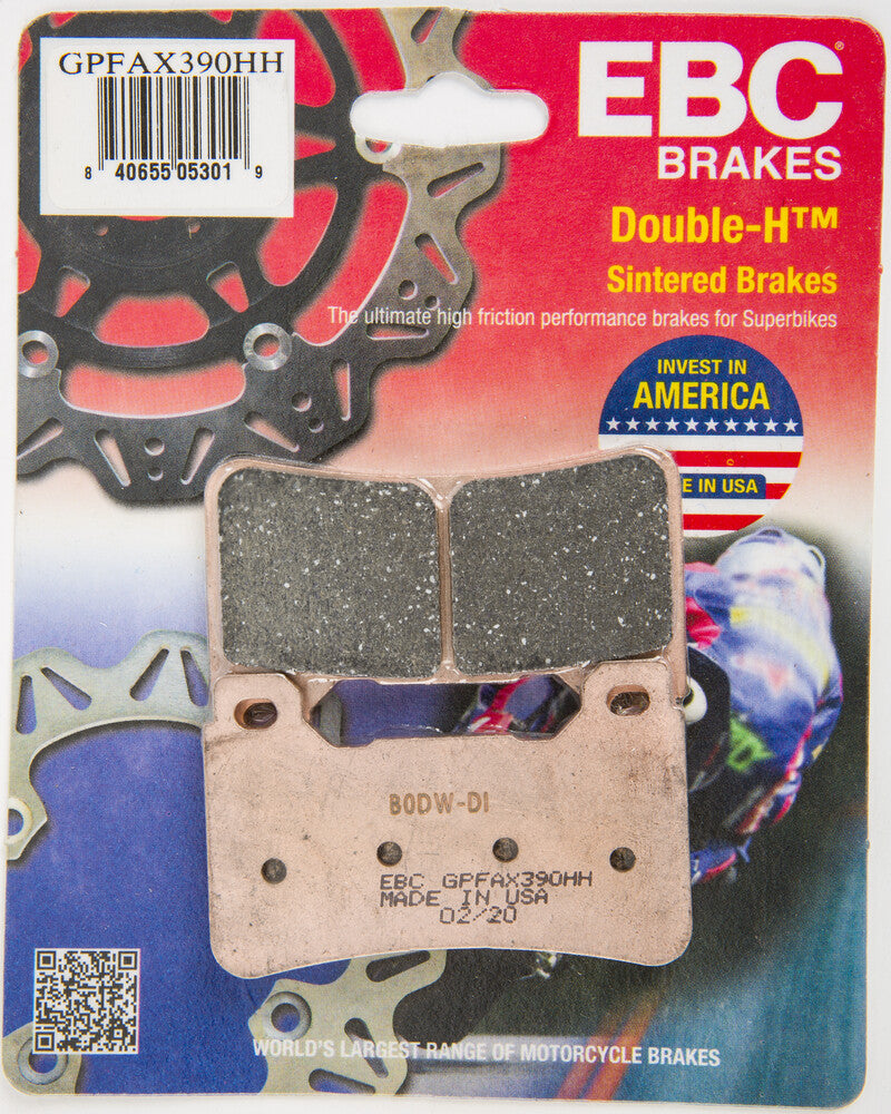 Ebc 15-390GP GPFAX390HH GPFAX BRAKE PADS RACE ONLY