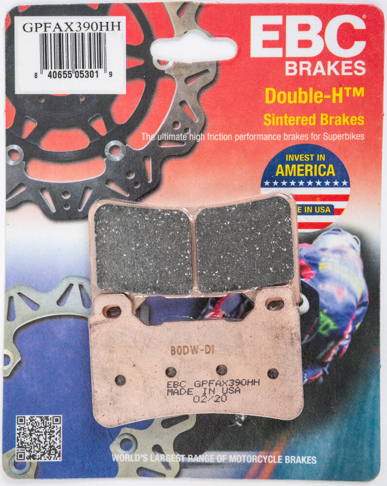 Ebc 15-390GP GPFAX390HH GPFAX BRAKE PADS RACE ONLY