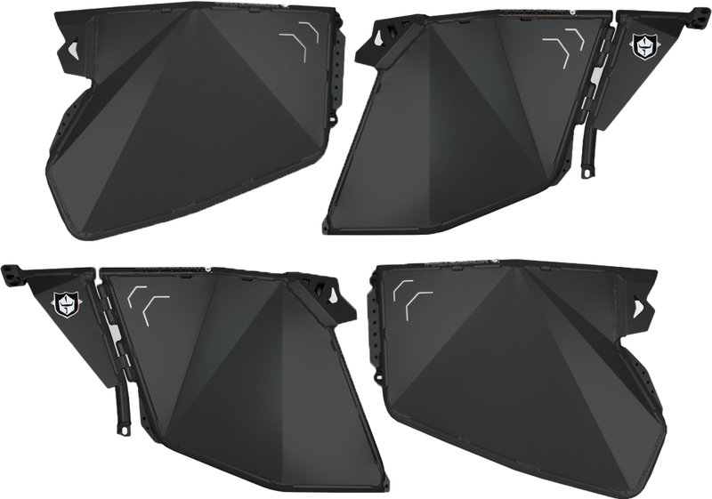 Pro Armor Traditional Half Doors Solar Black POL - P144D000SLR Polaris RZR 2014-2020