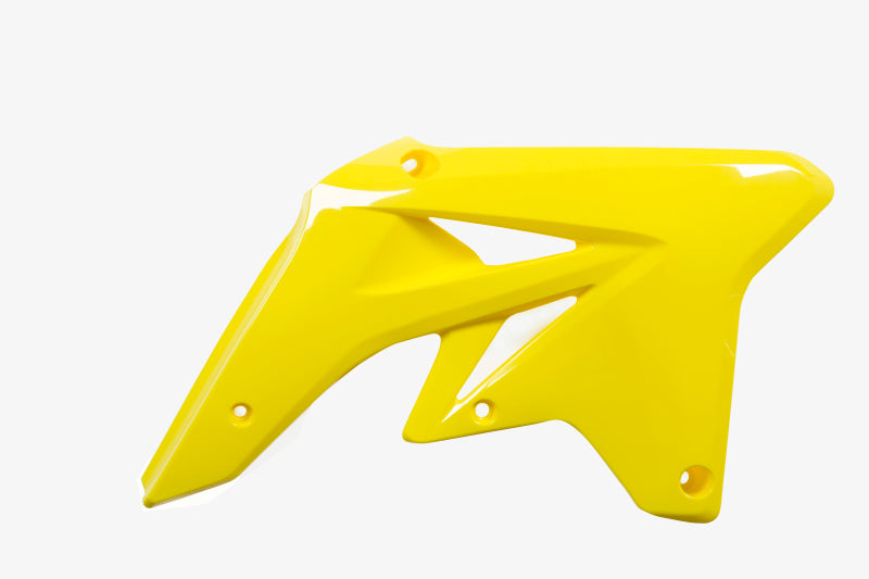 Acerbis 2081900231 07-09 Suzuki RMZ250 Radiator Shroud - 02 RM Yellow - Photo - Primary