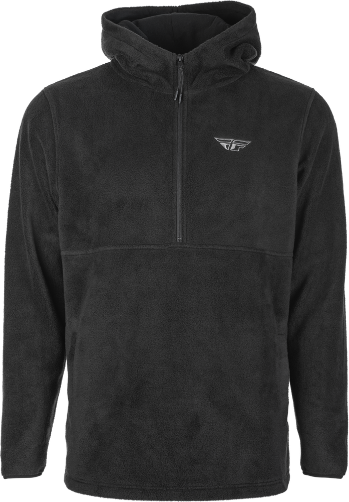 Fly Racing 354-0020L 354-0020L FLY HALF ZIP PULLOVER HOODIE BLACK LG