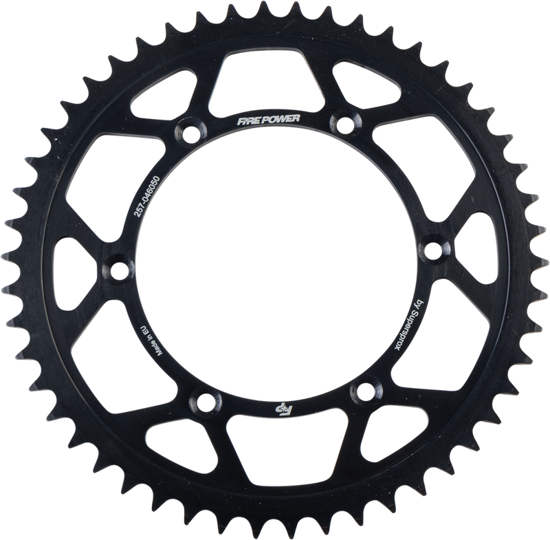 Fire Power Rear Sprocket Steel 50T Black - FPS-460-50-BLK Kawasaki Dirt Bikes 1982-2024